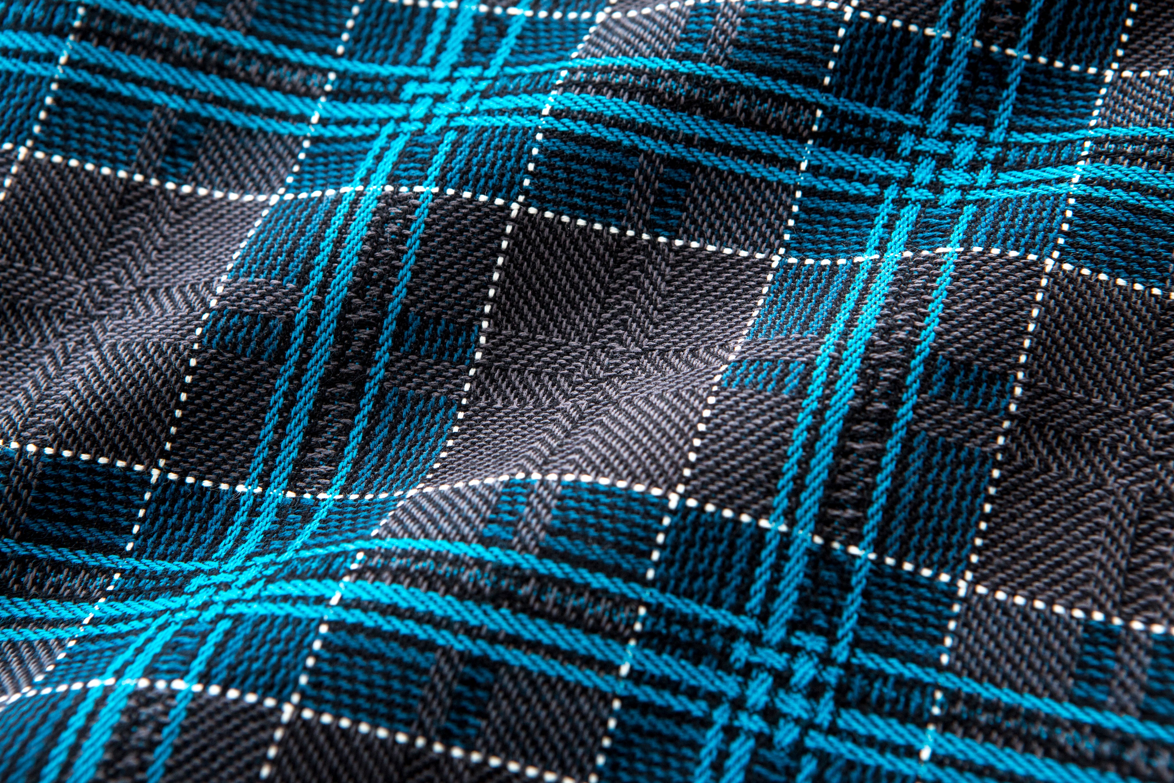 DMT Check Shirt - Blue/Grey