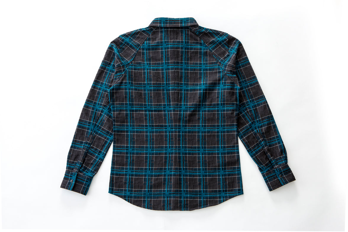 DMT Check Shirt - Blue/Grey
