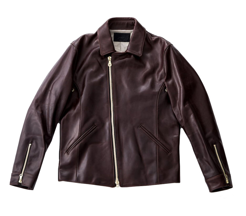 The 9Lives Rider's Jacket - Burgundy