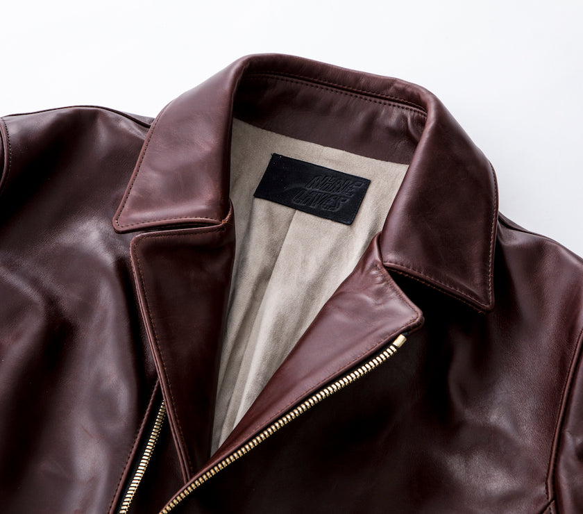 The 9Lives Rider's Jacket - Burgundy