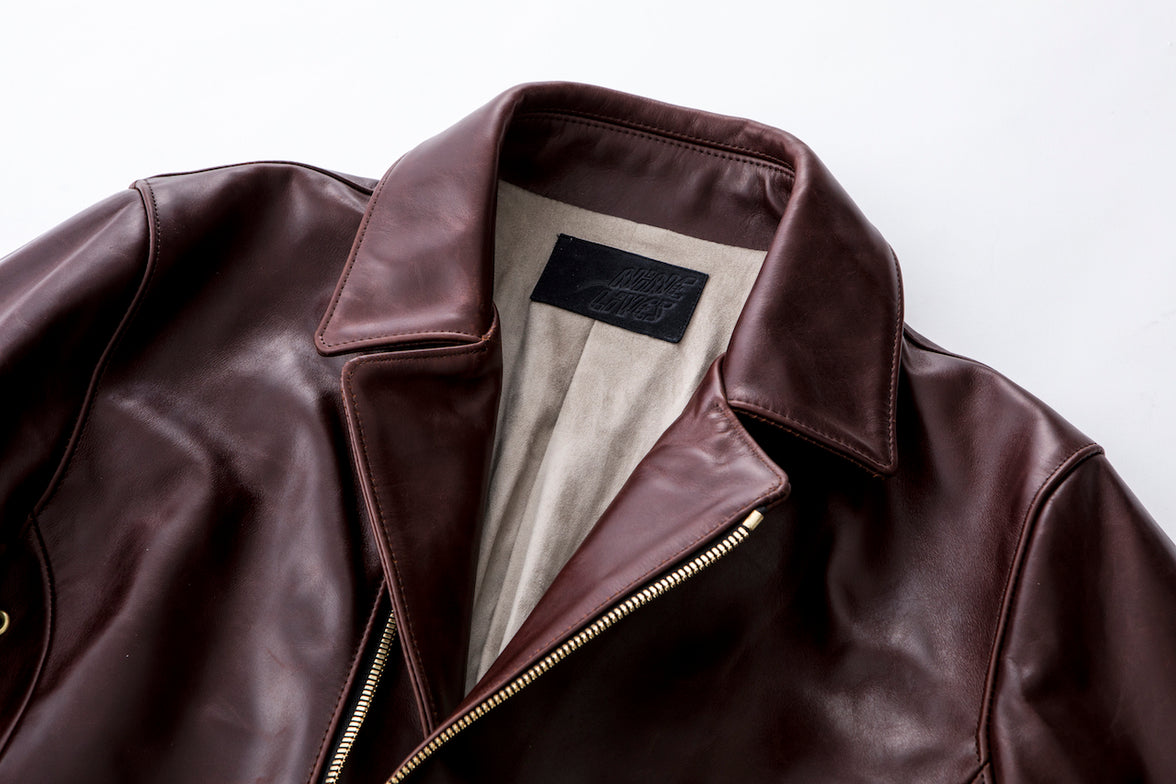 The 9Lives Rider's Jacket - Burgundy