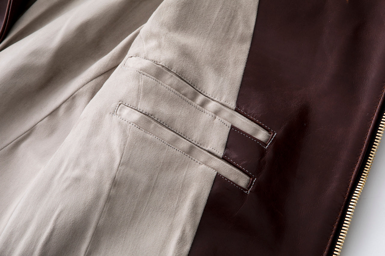 The 9Lives Rider's Jacket - Burgundy