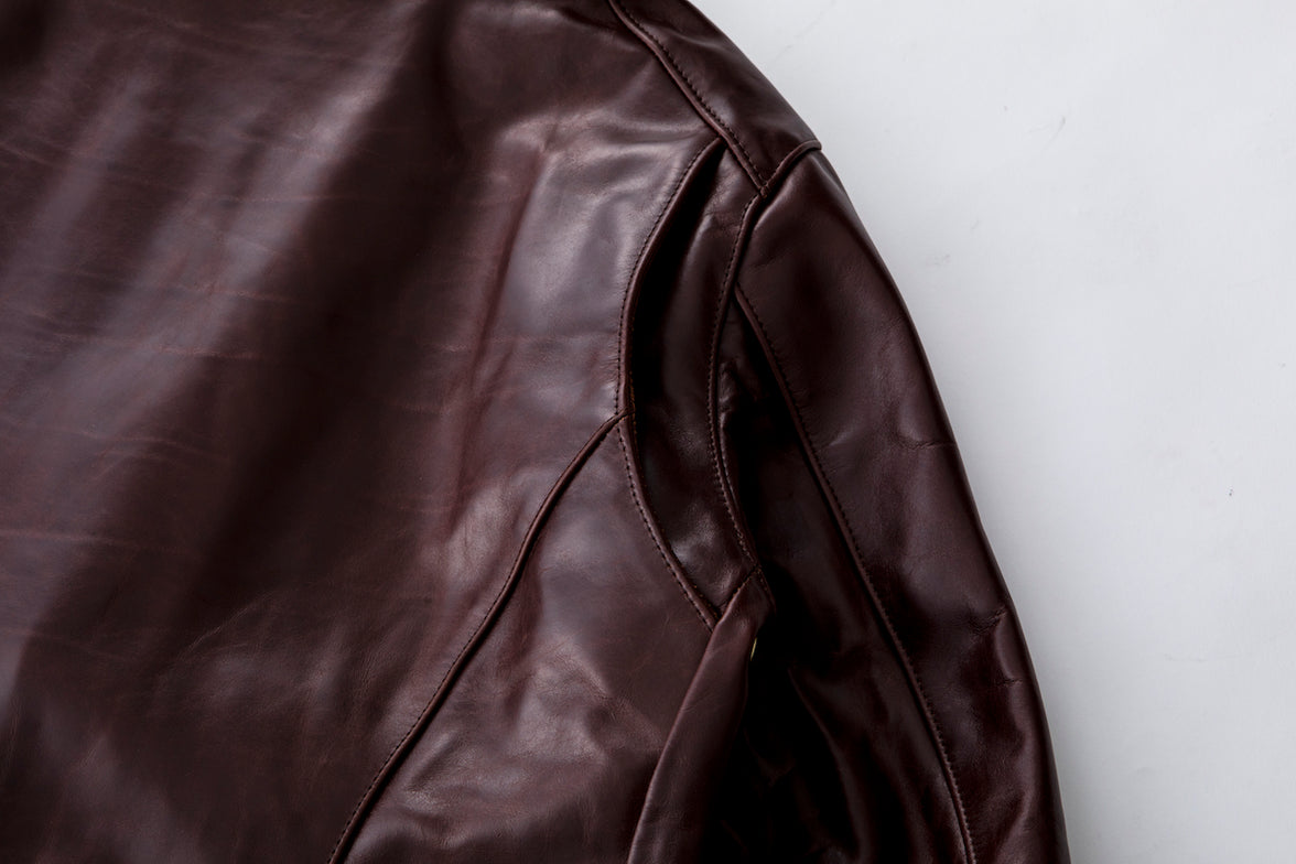 The 9Lives Rider's Jacket - Burgundy