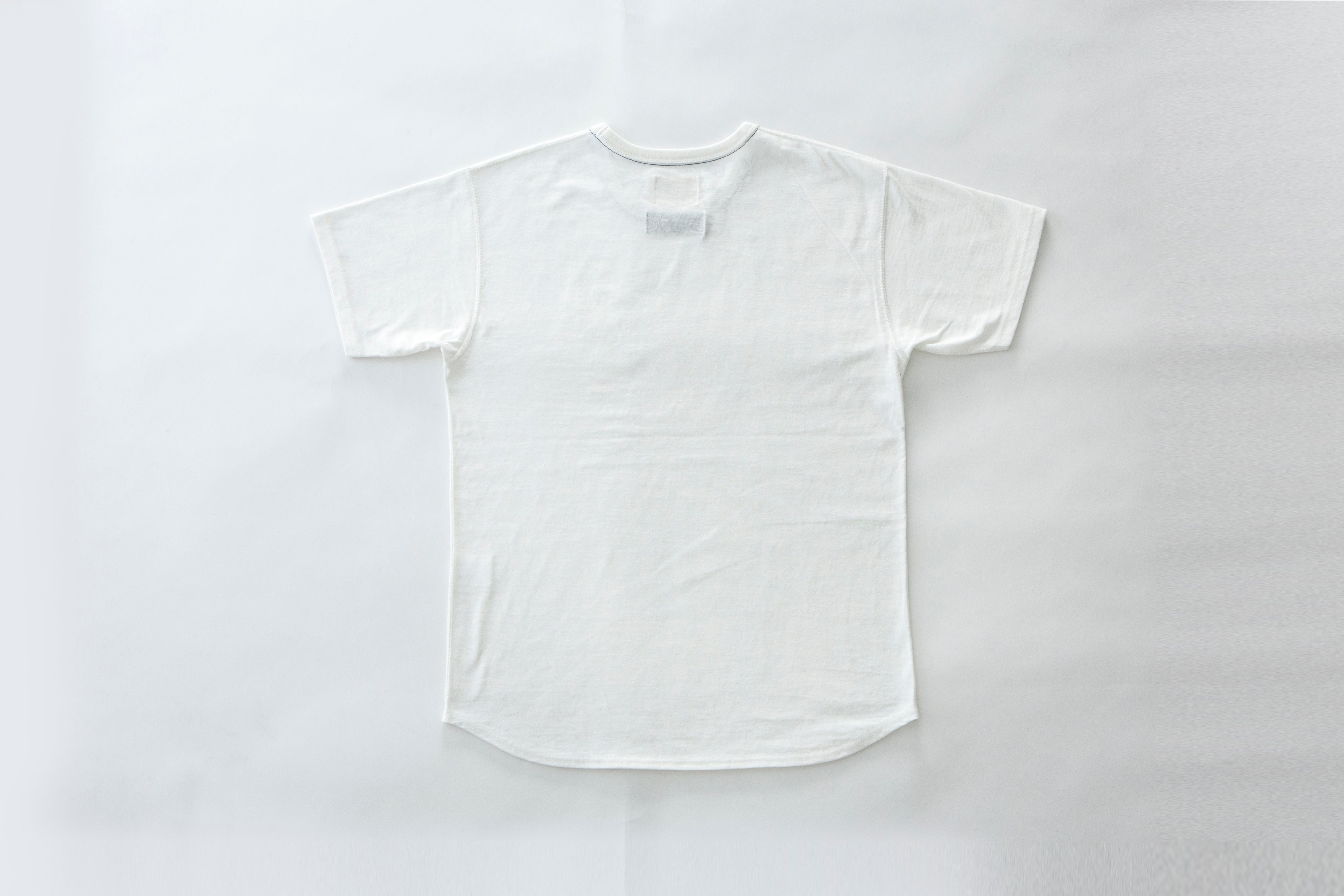 Ripple-Hem T-Shirt - White