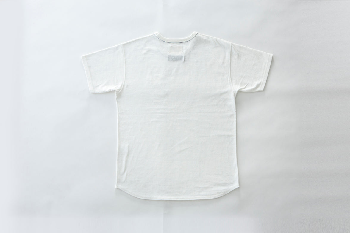 Ripple-Hem T-Shirt - White