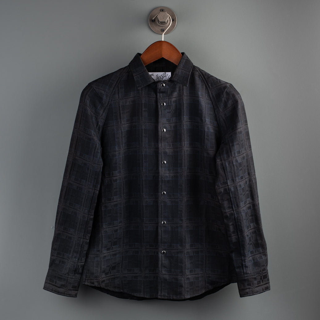 DMT Check Shirt - Black/Grey