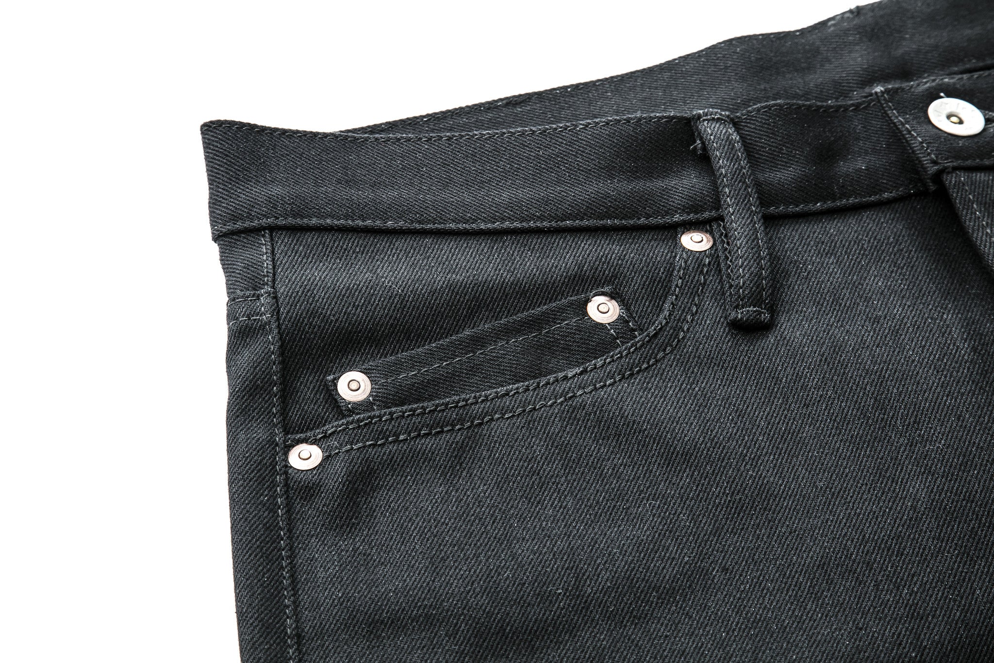 Muldoon Slim-Tapered Jeans (13.5oz) - Black