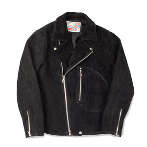 "The Dirty Bird" Double Rider's Jacket - Black