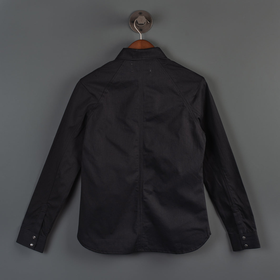 Replicant Raglan Denim Western Shirt - Black